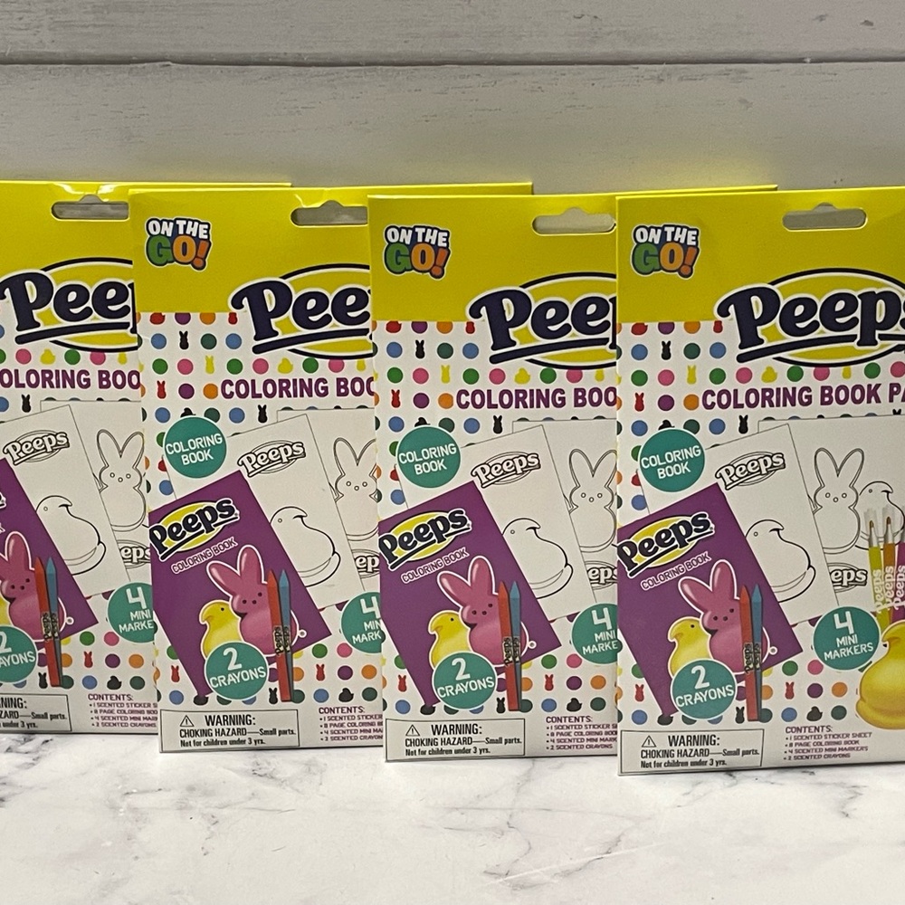 Peeps Coloring Book Bundle